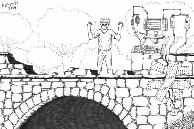 Editorial Cartoon: Milliken Creek bridge